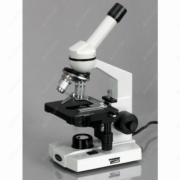Microscope Compound 40X - AmScope M220 Series Monocular LED Compound