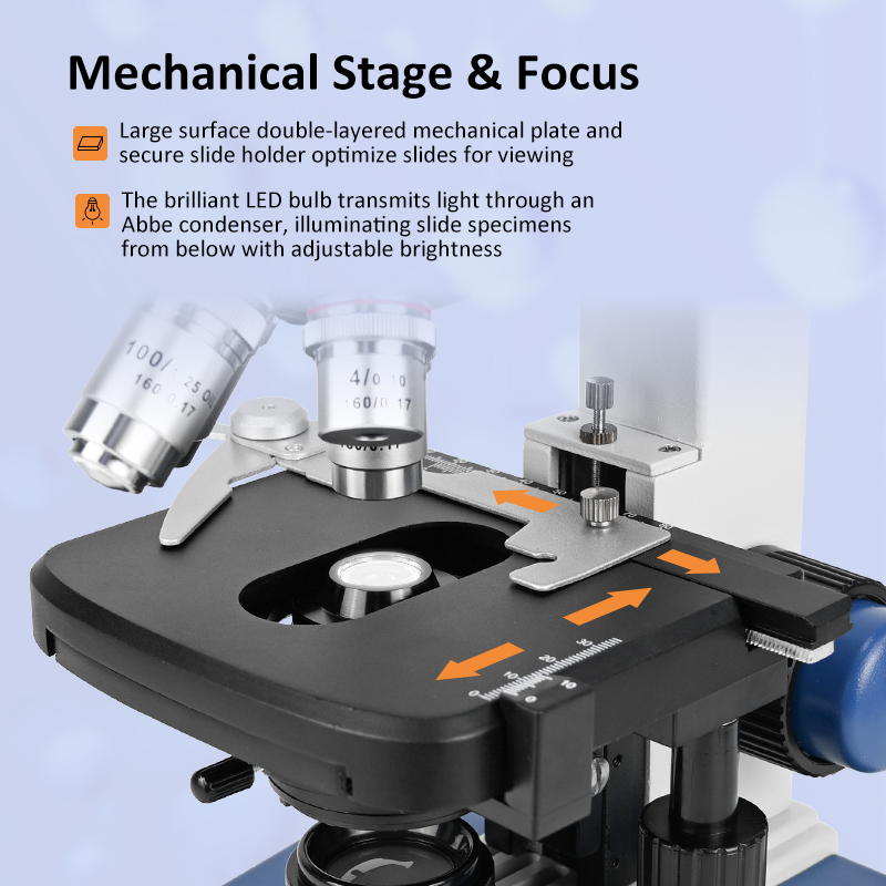 40X-2500X Professional Biologi - Microscope Compound 40X ulasan dan harga