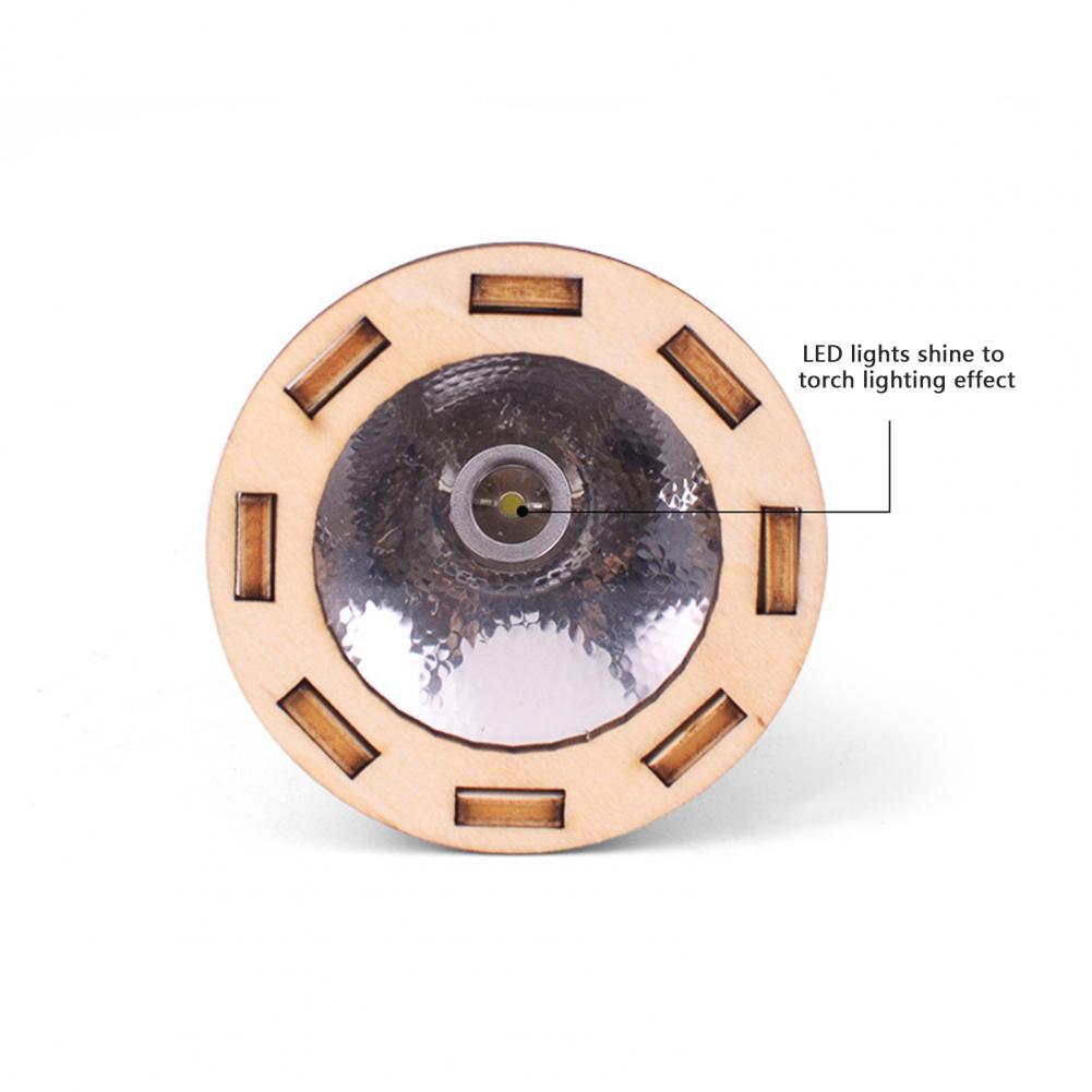 Wooden DIY Flashlight Puzzle K - Science Project Physics ulasan dan harga