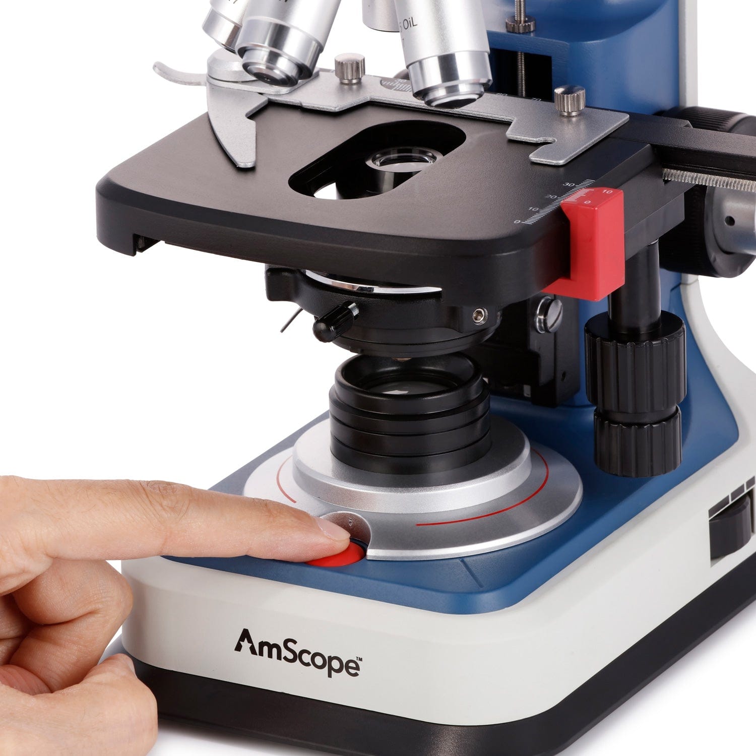 AmScope  40X-2500X Magnificati - Microscope Compound 40X ulasan dan harga