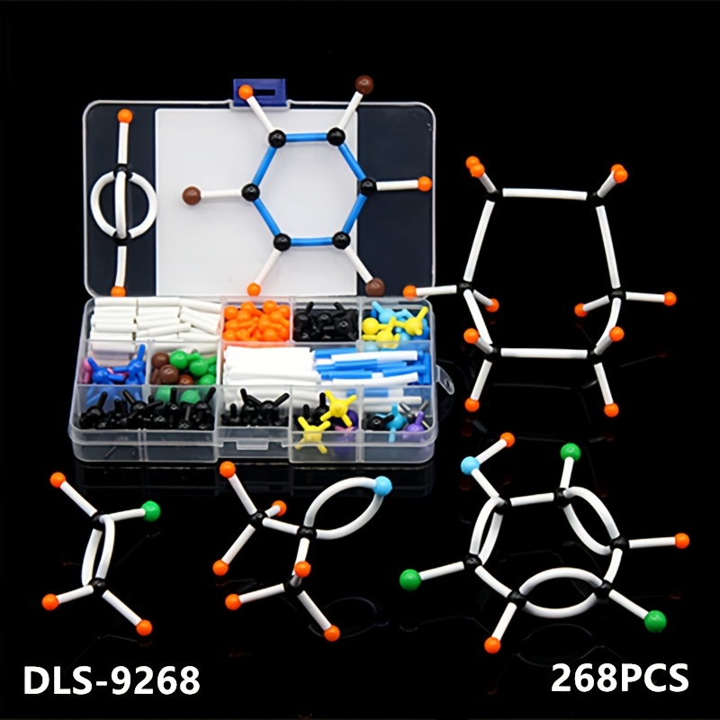 268Pcs Molecular Model Kit Box - Chemistry Set Beginner ulasan dan harga