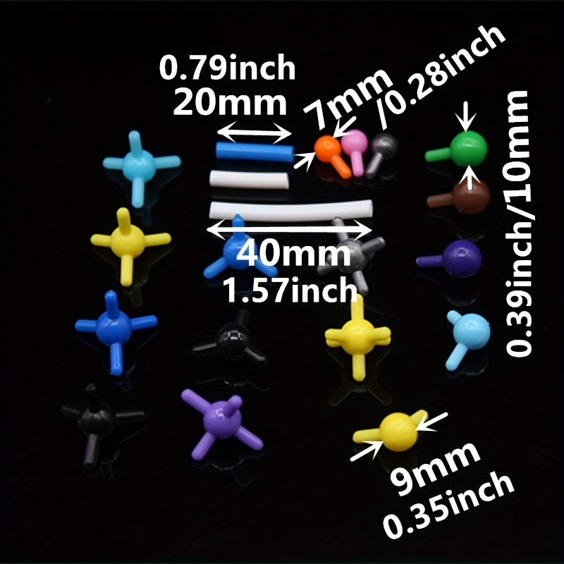 268Pcs Molecular Model Kit Box - Chemistry Set Beginner ulasan dan harga