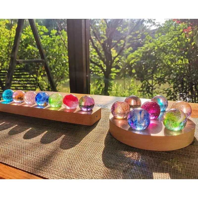 4/6/8cm Fantasy Colorful Glass - Solar System Orrery ulasan dan harga