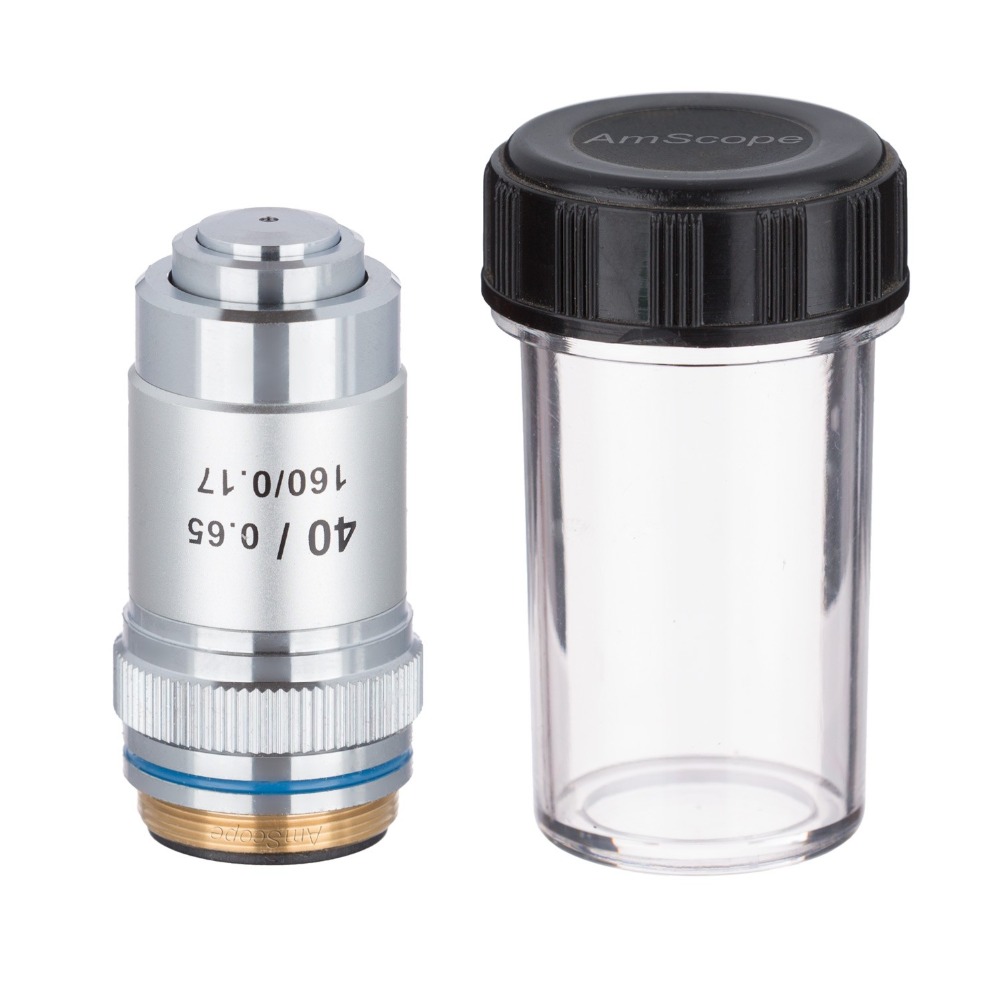 AmScope 40X (Spring) Achromati - Microscope Compound 40X ulasan dan harga