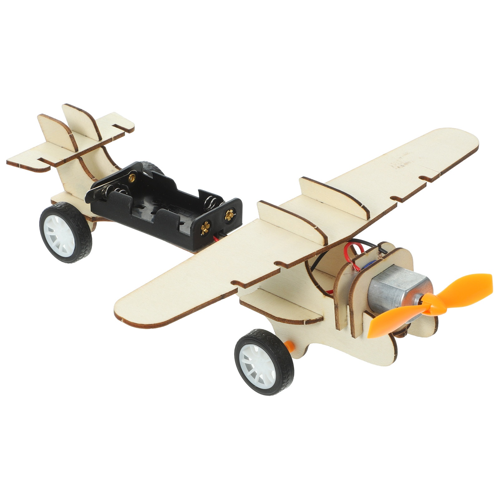 1Set Wooden Glider Plane DIY S - Science Project Physics ulasan dan harga