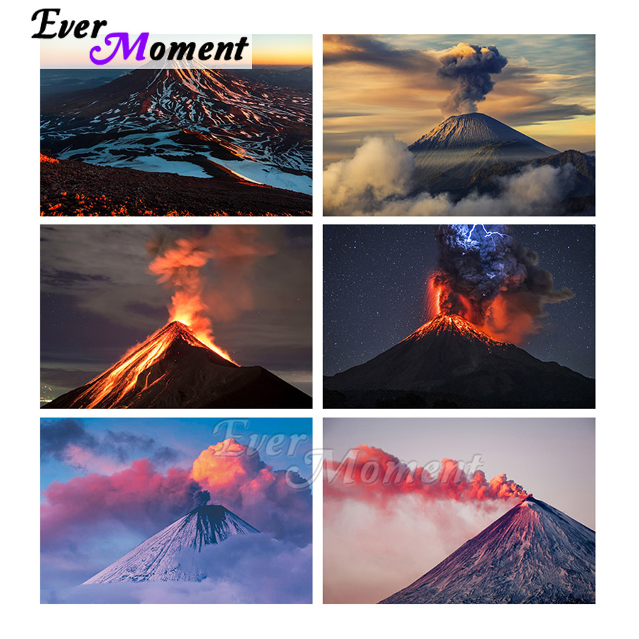 Ever Moment Home Decor Scenic  - Volcano Kit Eruption ulasan dan harga