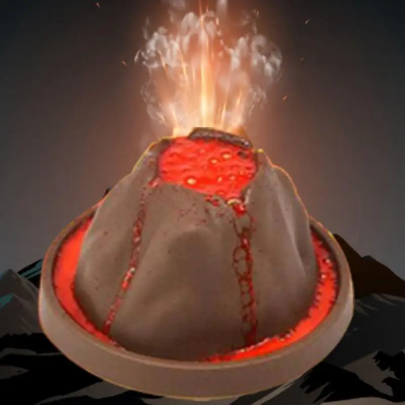 1Pc Science Exploring Toys Che - Volcano Kit Eruption ulasan dan harga