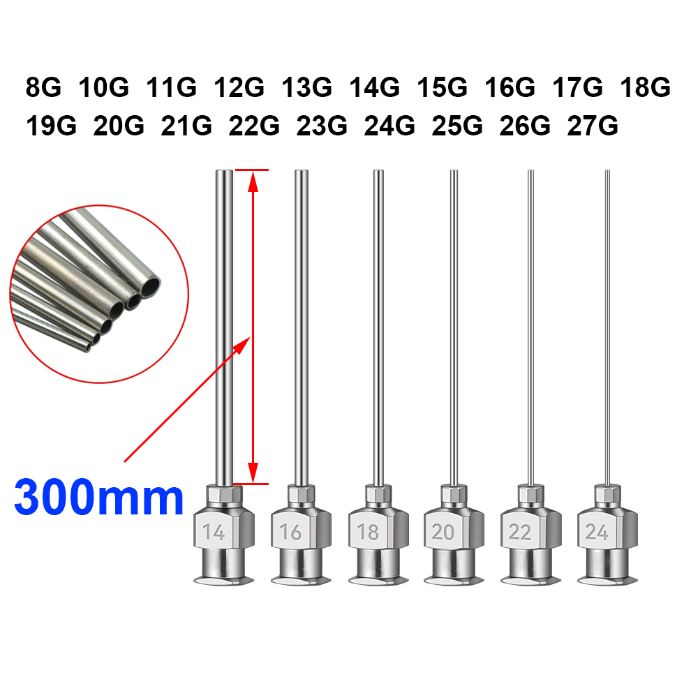 12pcs SUS304  300mm Long Blunt - Hobby Science Lab ulasan dan harga
