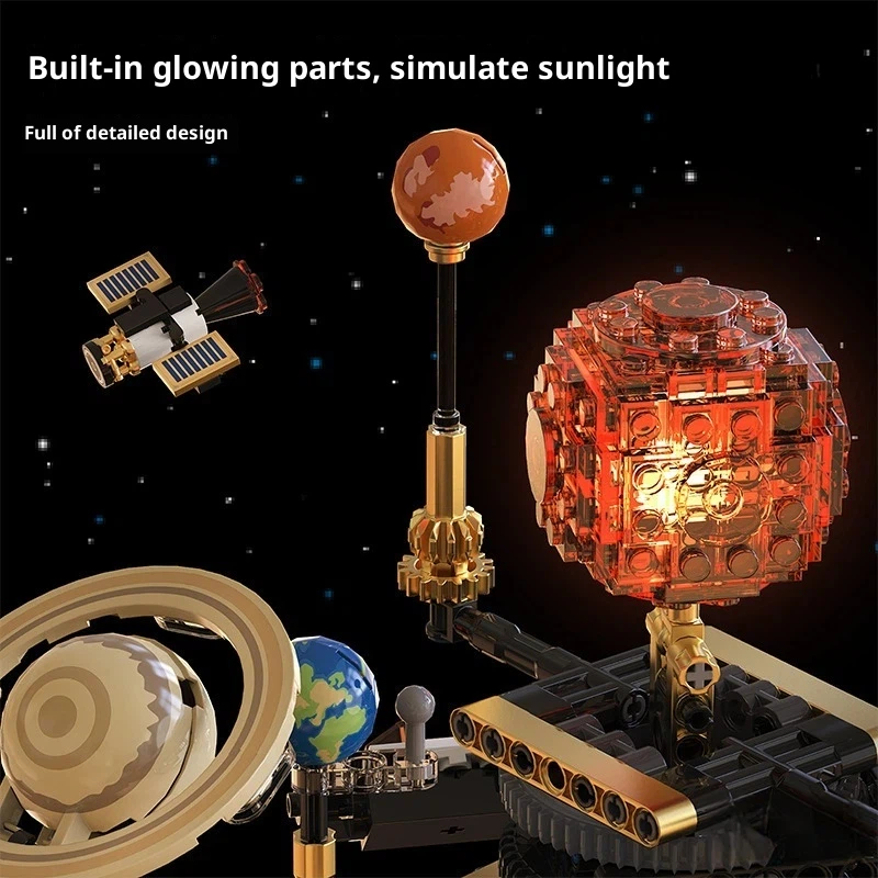 Tuomu T2004 Electric Solar Sys - Solar System Orrery ulasan dan harga