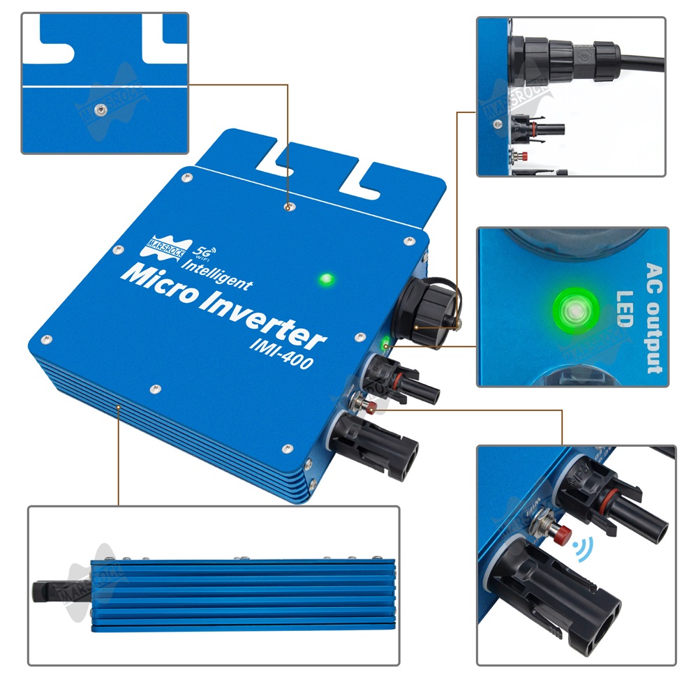 400W On Grid Mini Solar Invert - Solar System Orrery ulasan dan harga