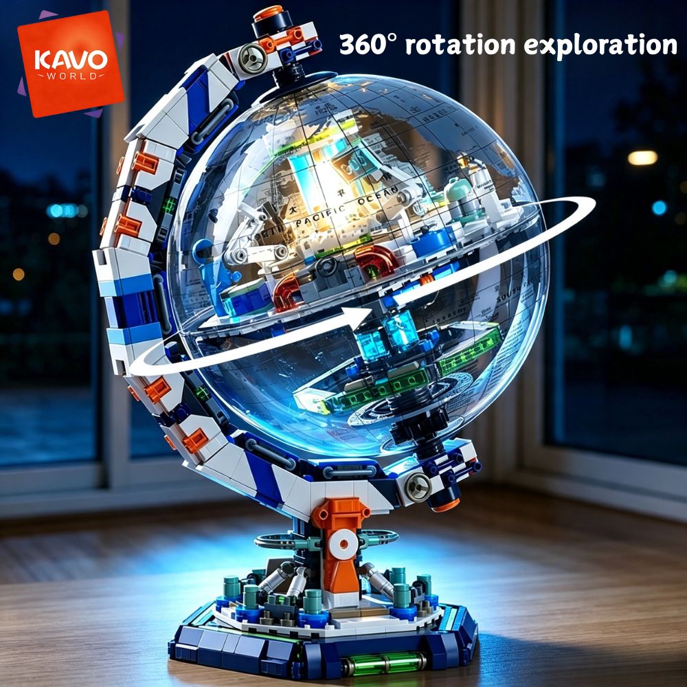 KAVOWORLD 1793pcs Space Statio - Hobby Science Lab ulasan dan harga