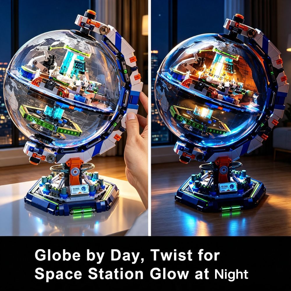KAVOWORLD 1793pcs Space Statio - Hobby Science Lab ulasan dan harga