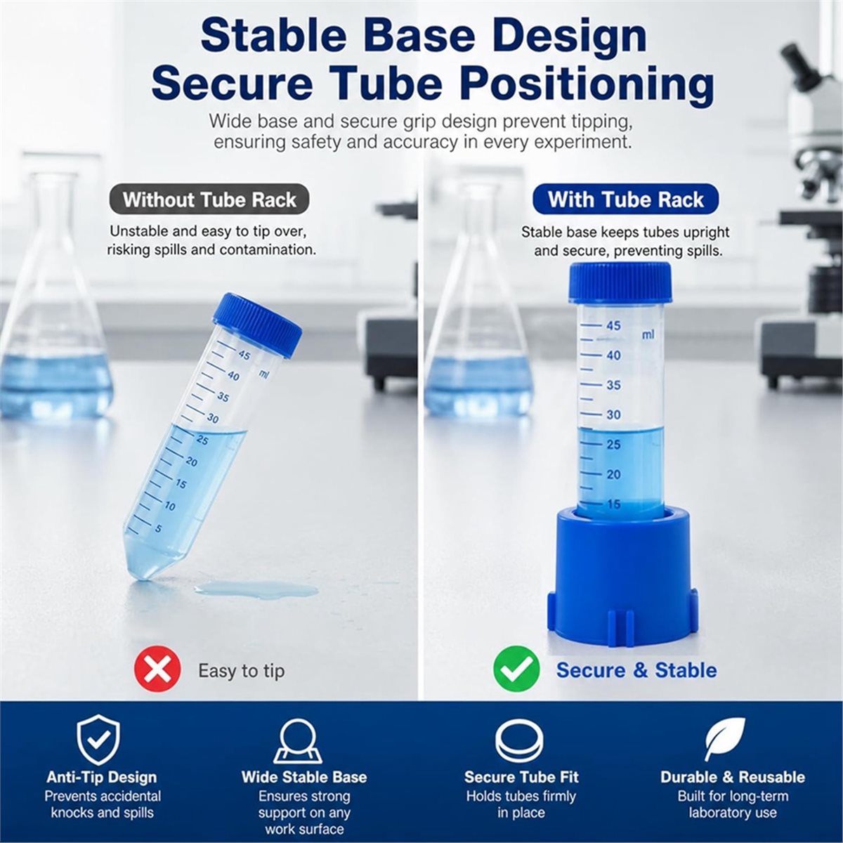 A1381K Centrifuge Tube Rack, P - Hobby Science Lab ulasan dan harga