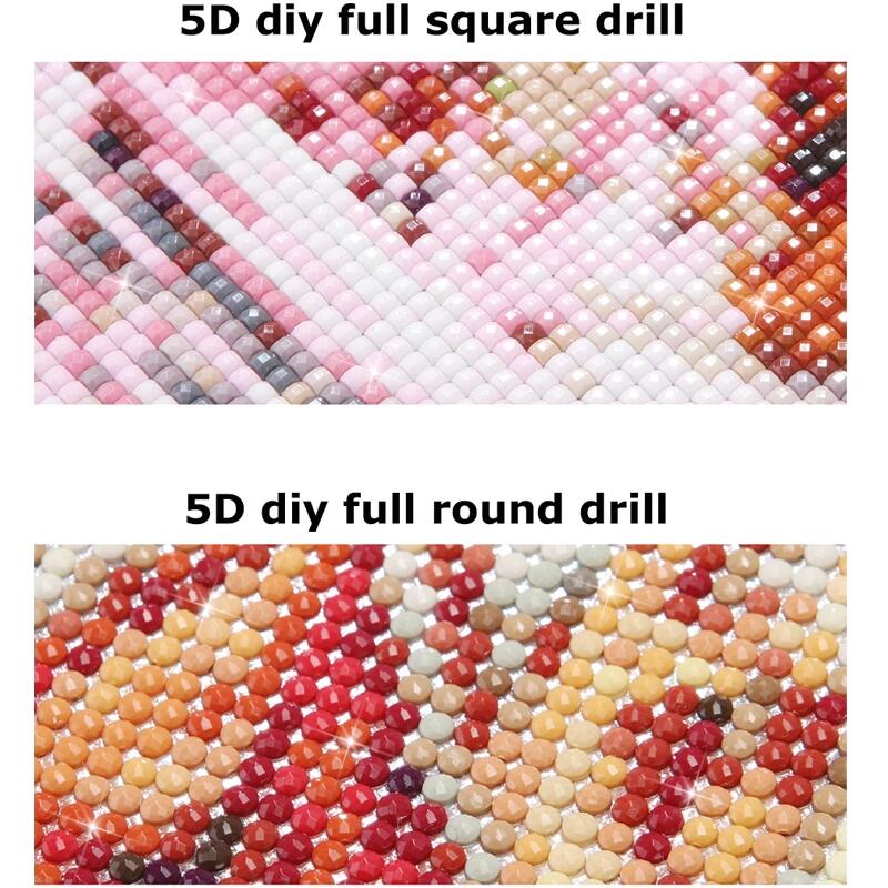 5D DIY Large Diamond Painting  - Volcano Kit Eruption ulasan dan harga